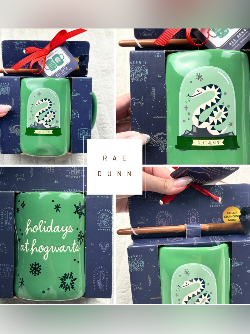 Rae Dunn Harry Potter Slytherin Mug